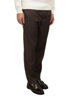 PANTALONI Marrone Michele Carbone
