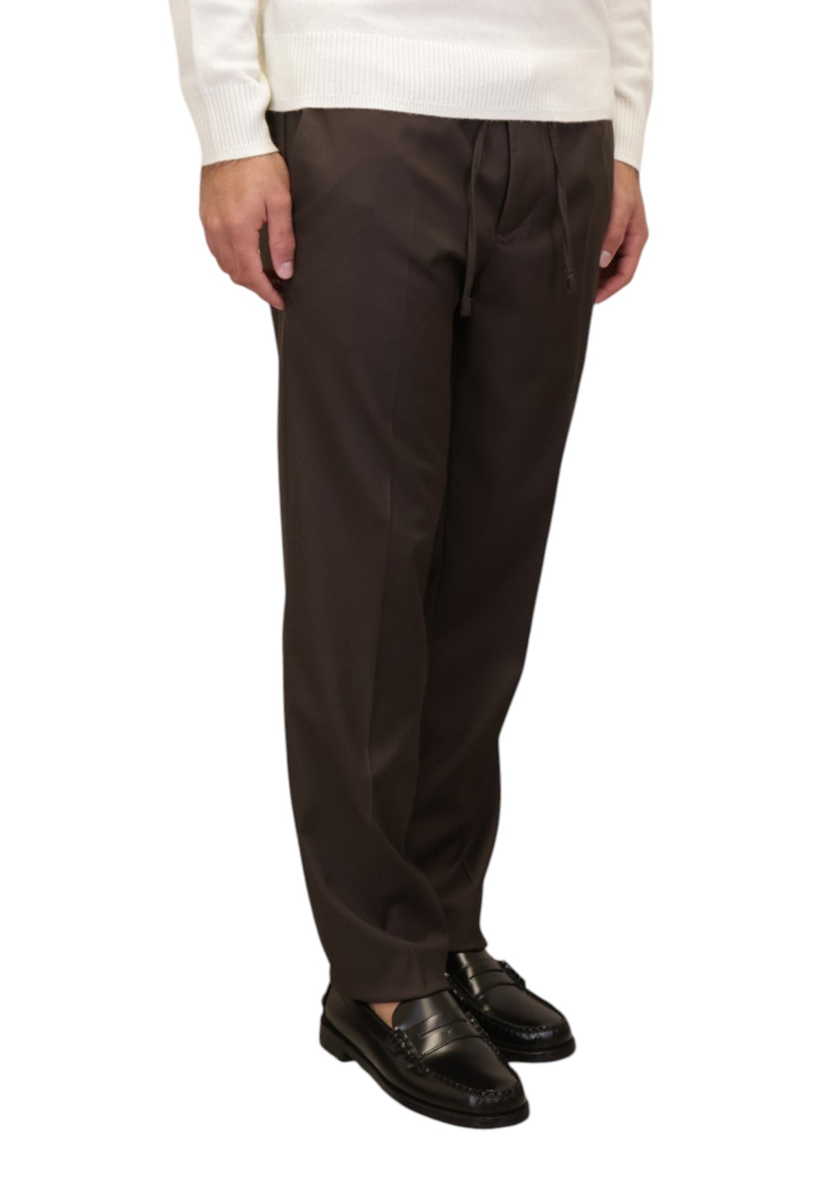 PANTALONI Marrone Michele Carbone