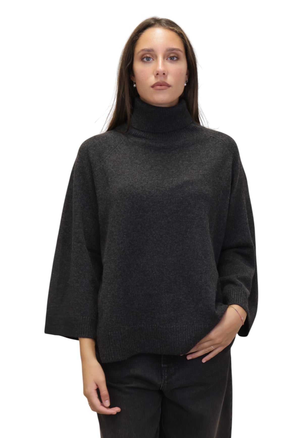 MAGLIE A DOLCEVITA Nero Gran Sasso