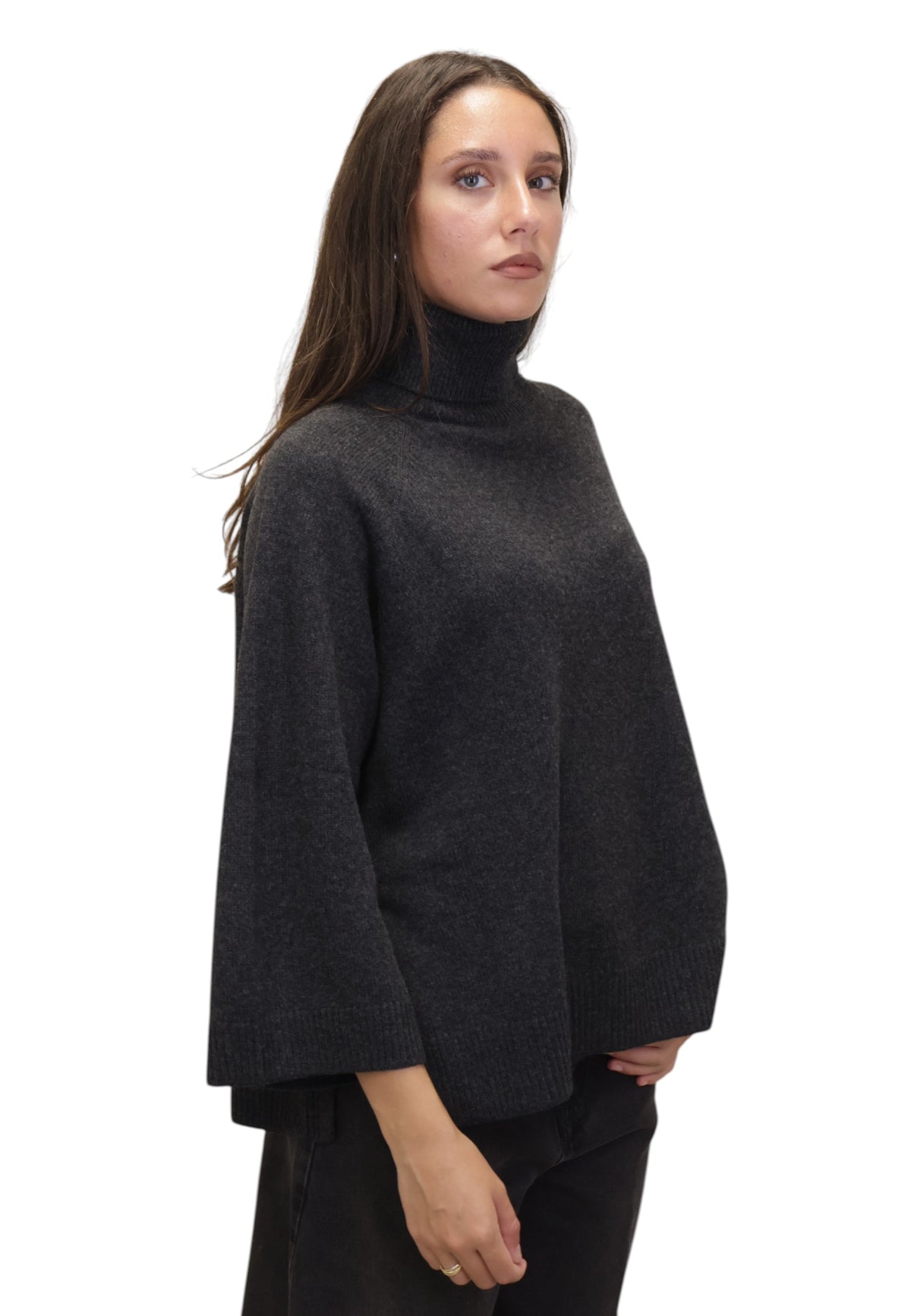 MAGLIE A DOLCEVITA Nero Gran Sasso