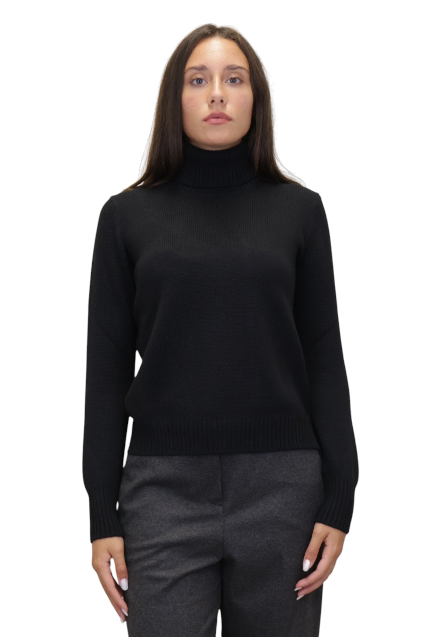 MAGLIE A DOLCEVITA Nero Gran Sasso