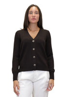 CARDIGAN Marrone Gran Sasso