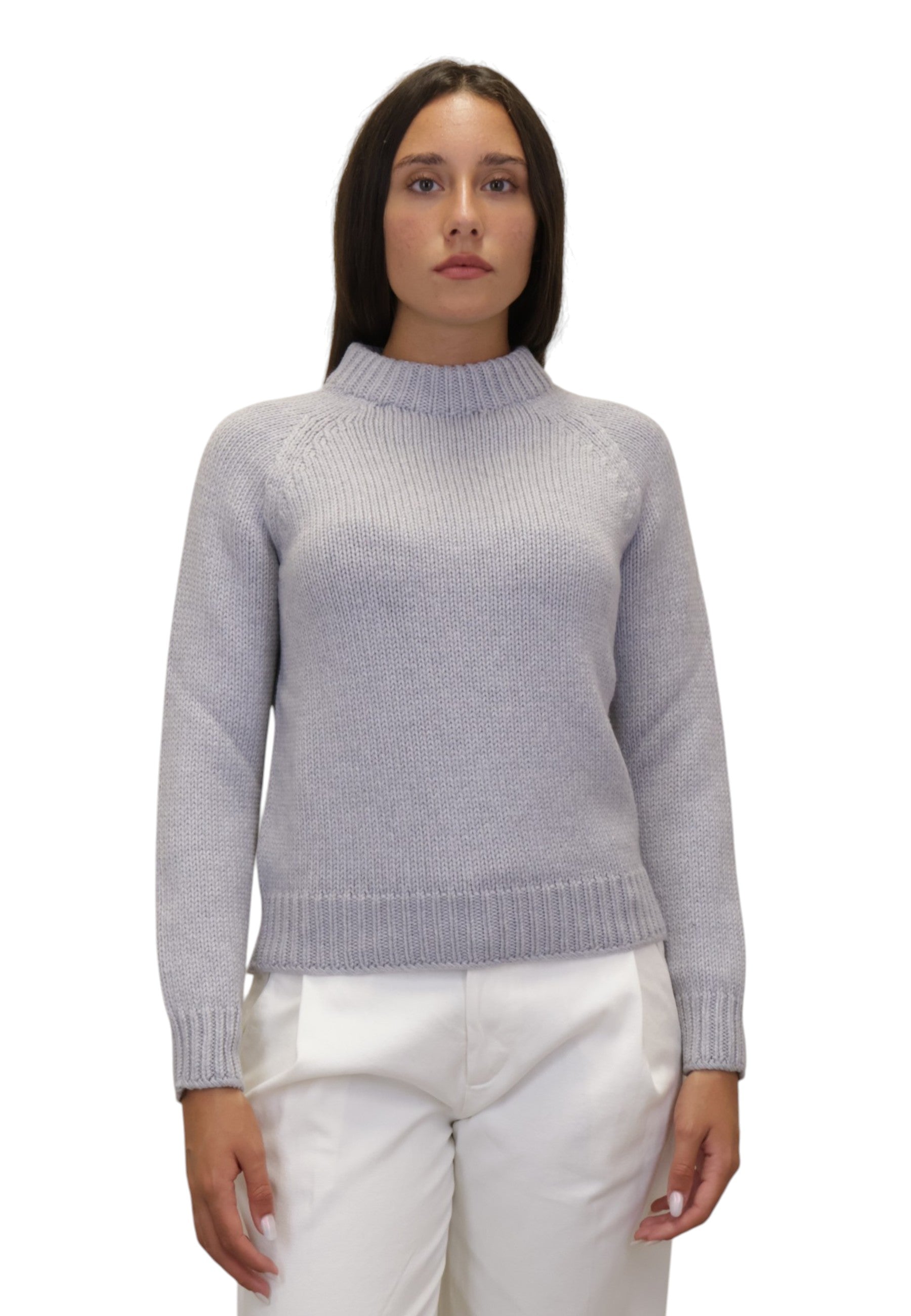 MAGLIE A GIROCOLLO Grigio Gran Sasso