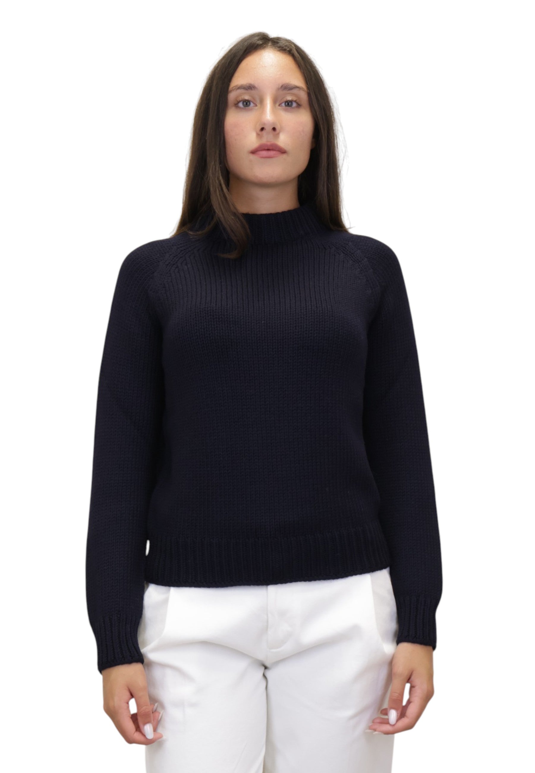 MAGLIE A GIROCOLLO Blu Gran Sasso