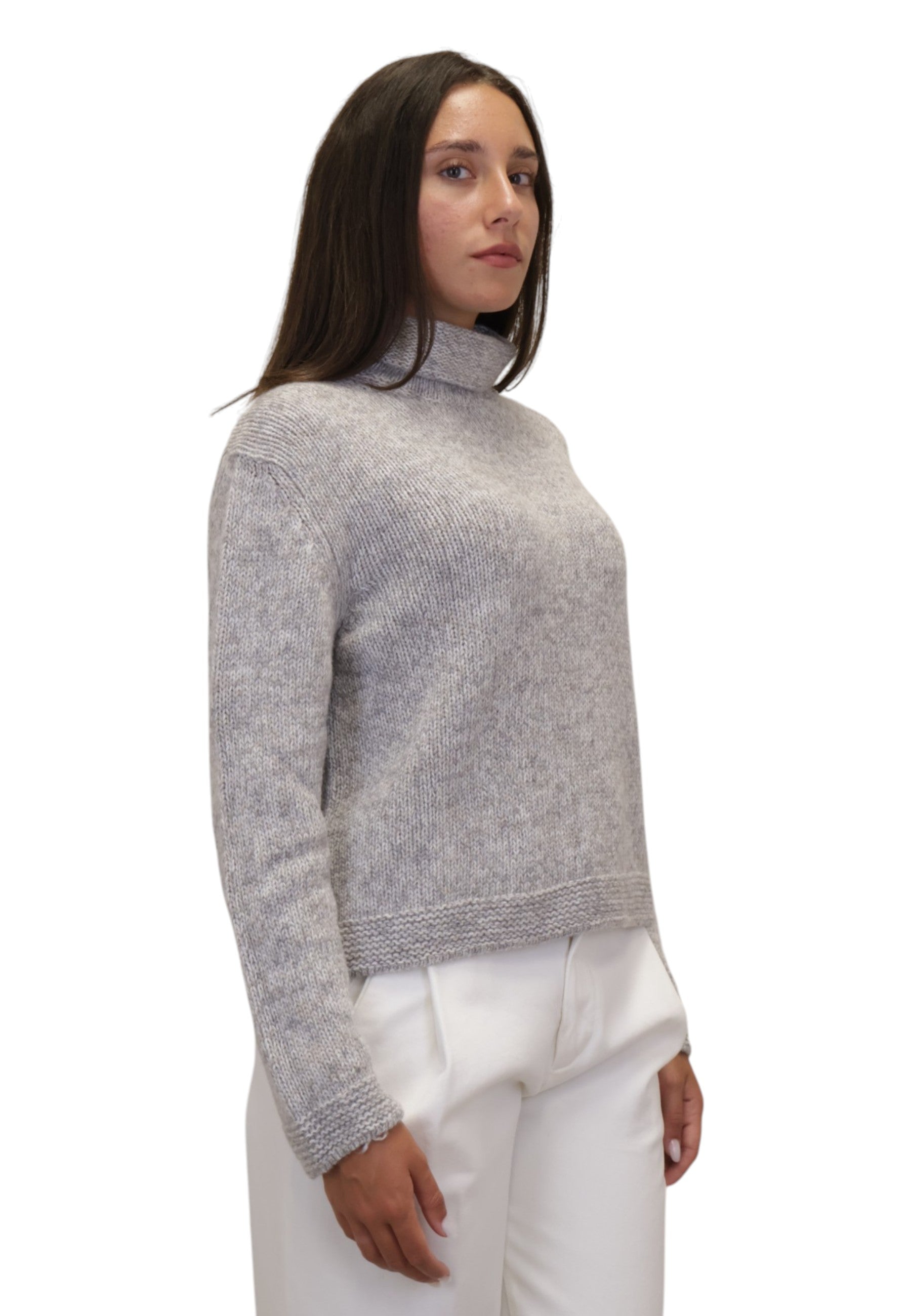 MAGLIE A LUPETTO Grigio Gran Sasso