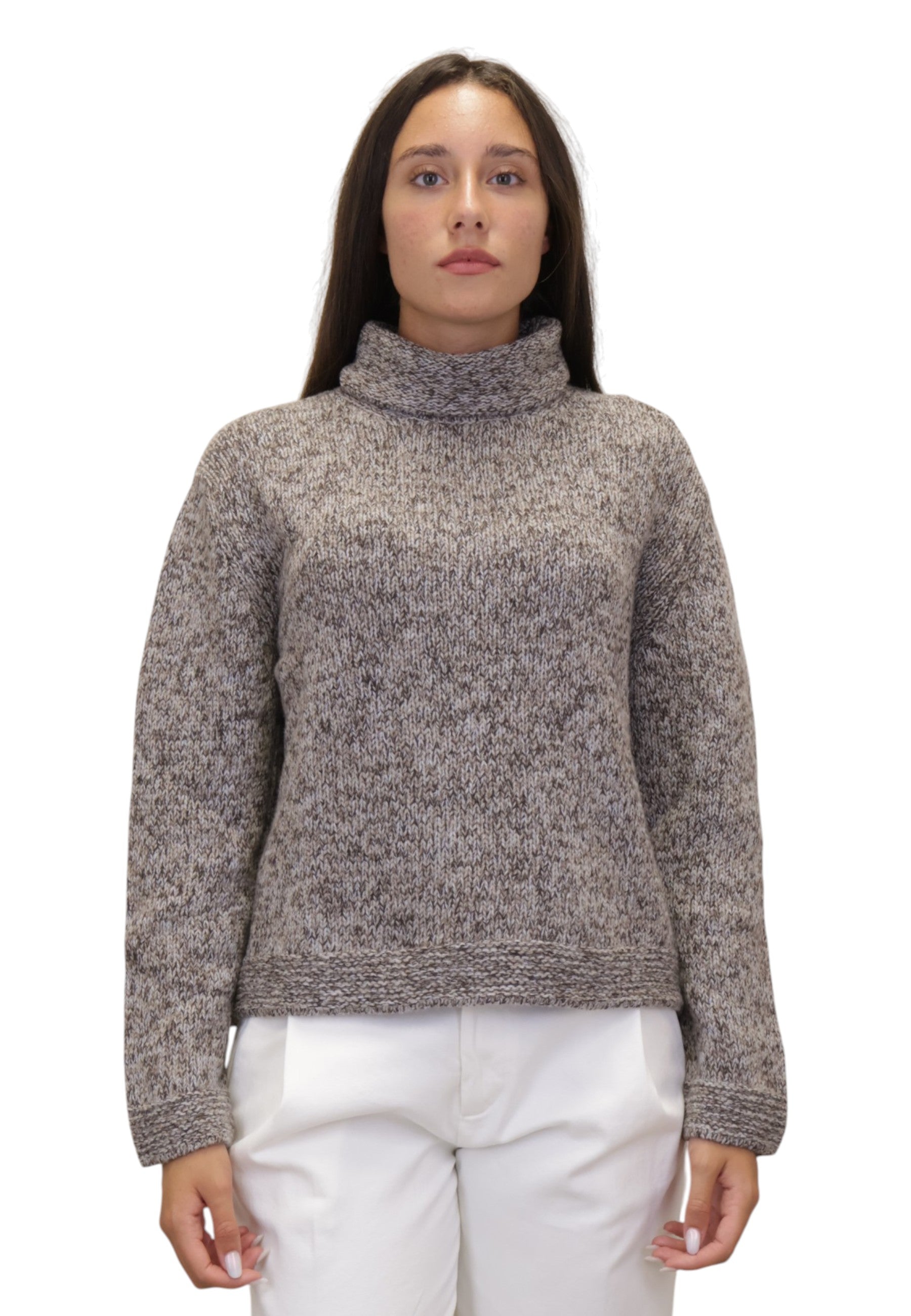 MAGLIE A LUPETTO Marrone Gran Sasso