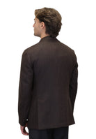 BLAZER MONOPETTO Marrone Bagnoli