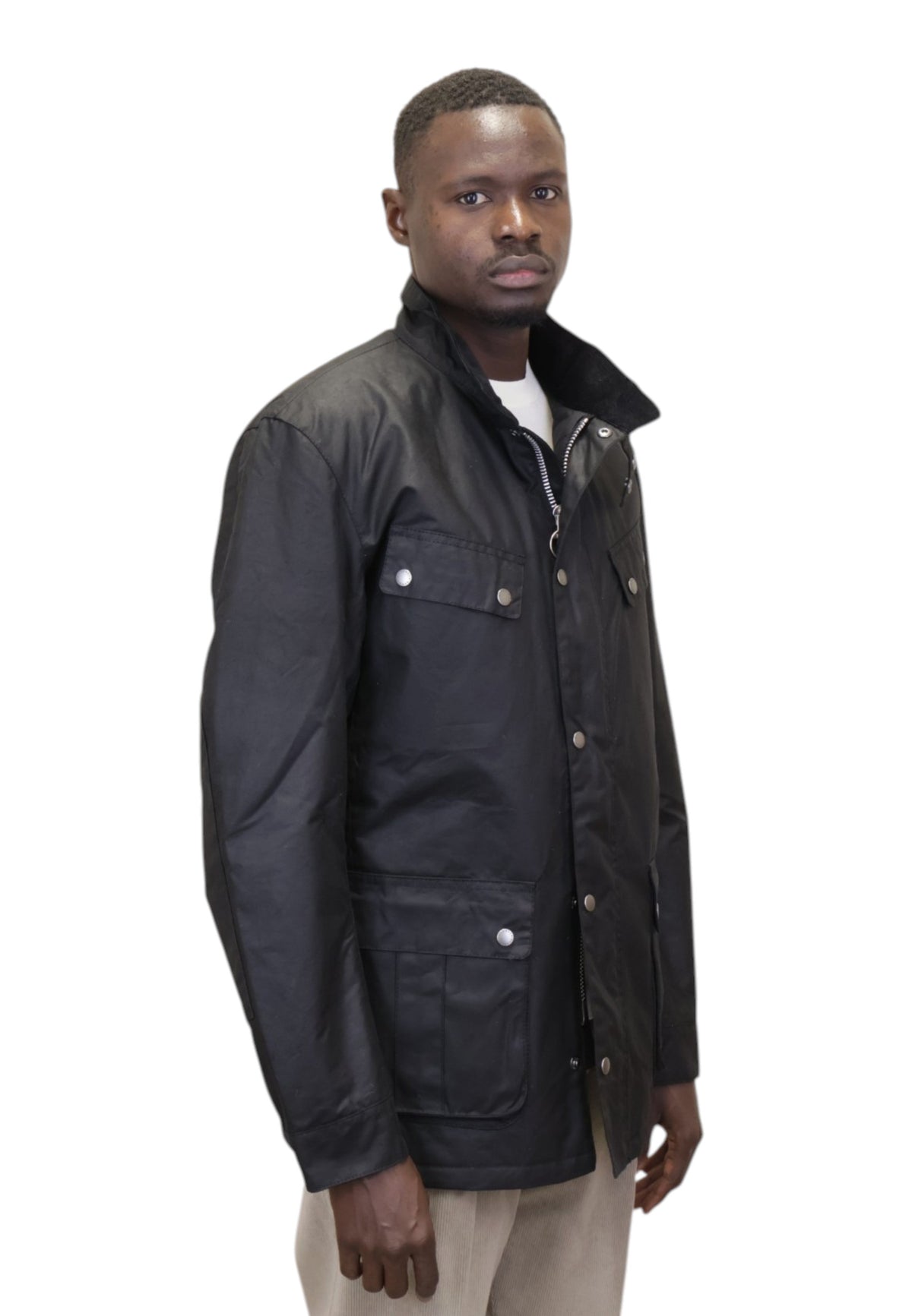 GIUBBOTTI Nero Barbour International