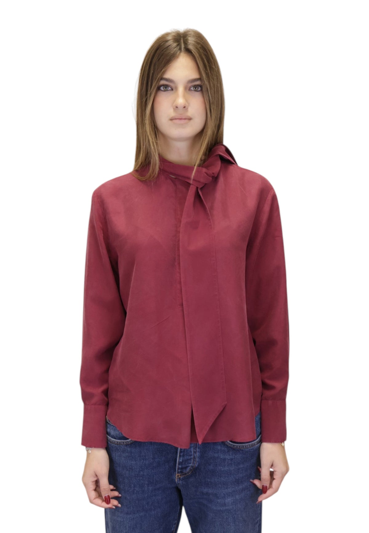 CAMICIE MANICA LUNGA Rosso Academia