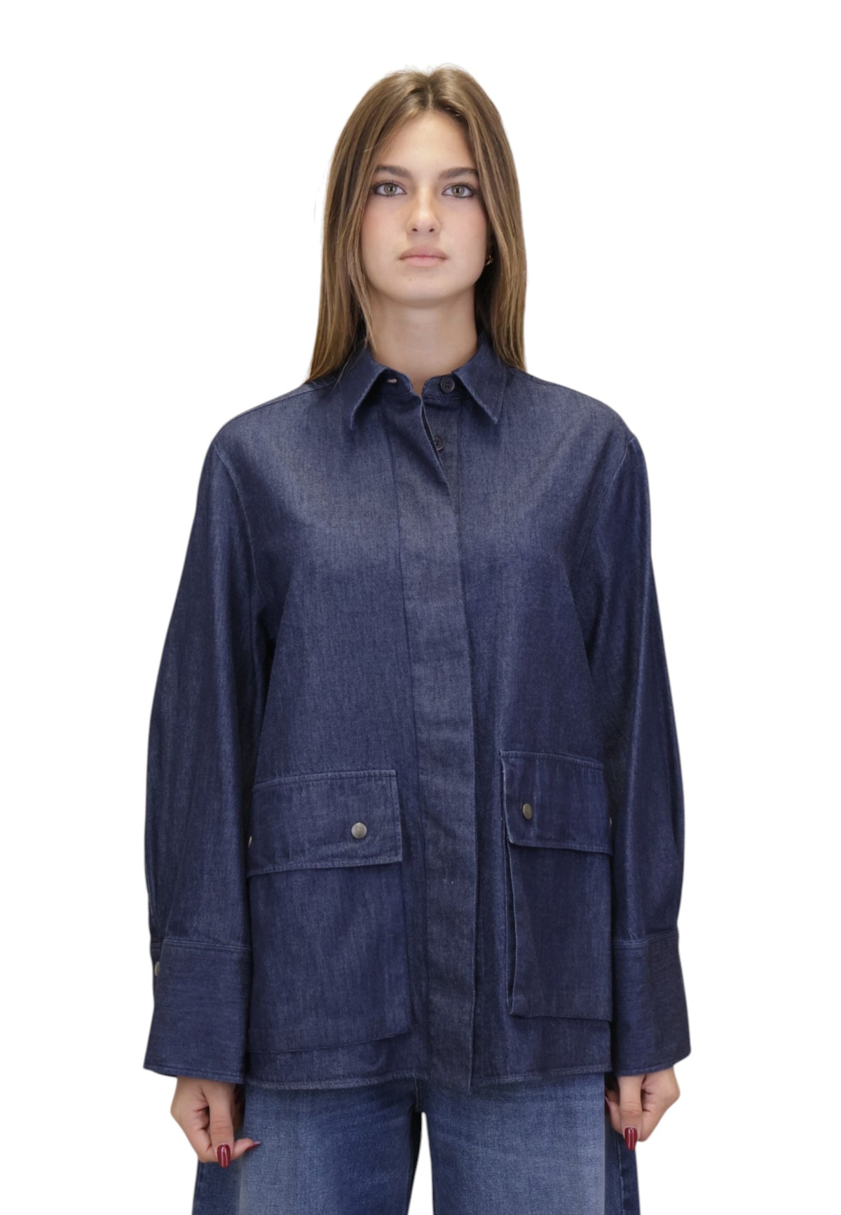 CAMICIE MANICA LUNGA Blu Academia