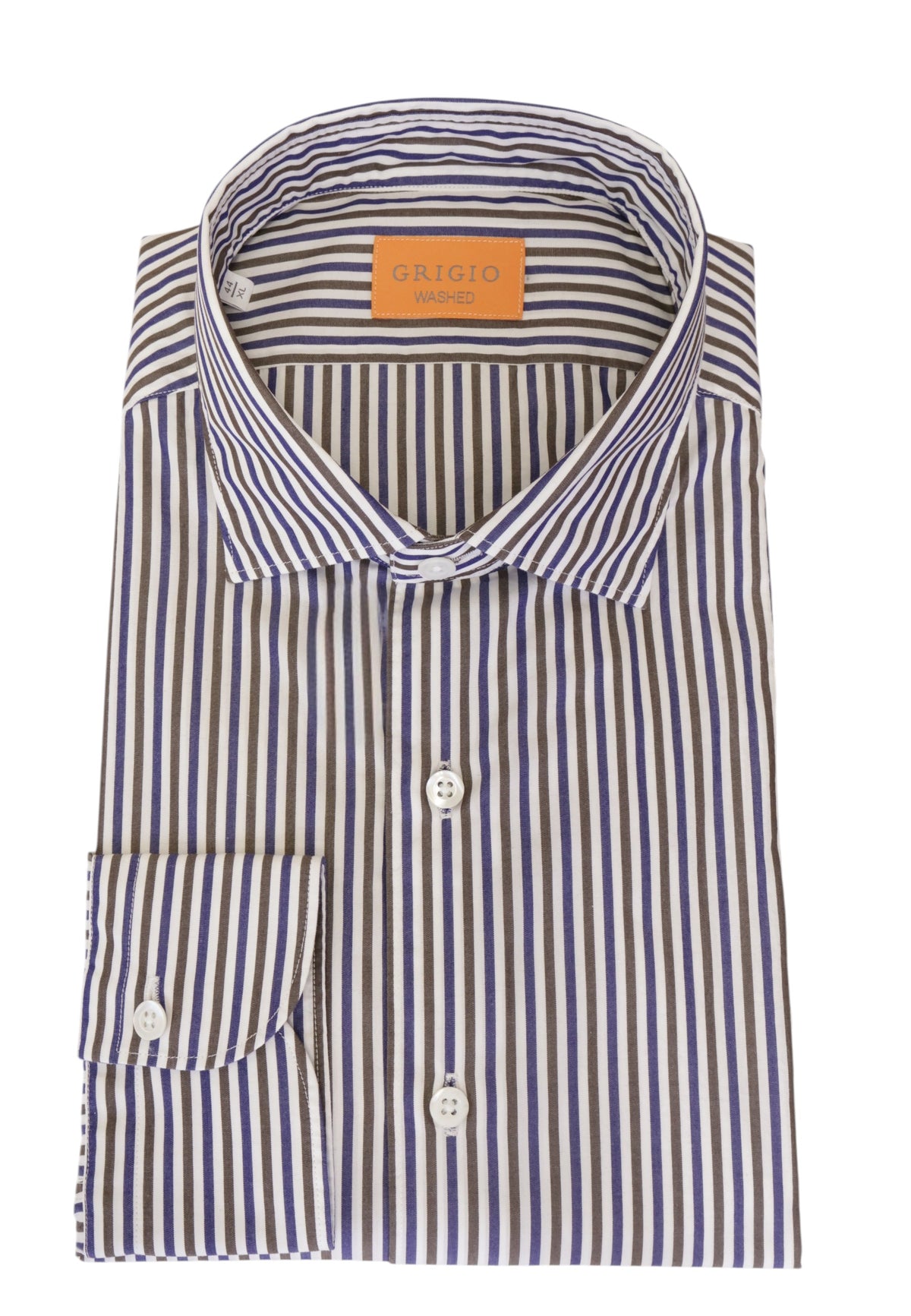 CAMICIE MANICA LUNGA Marrone Grigio