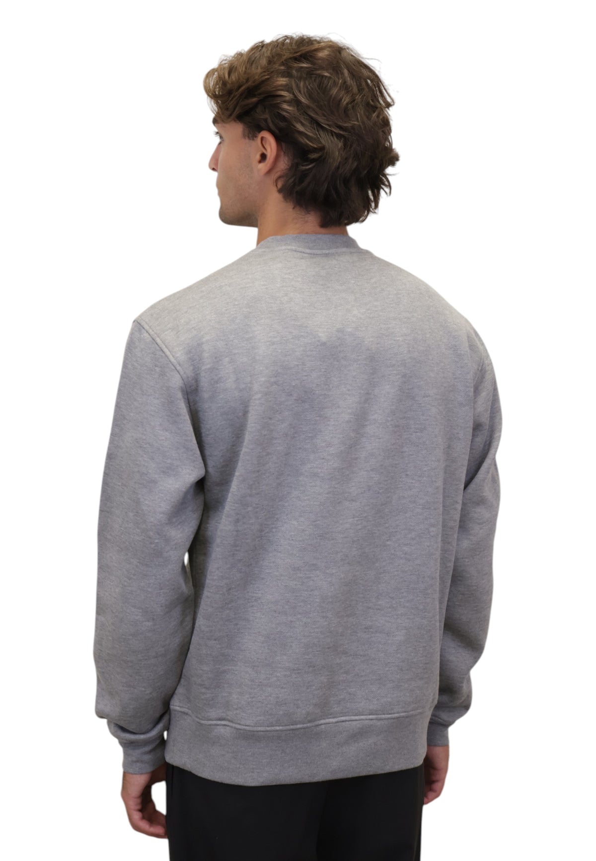 FELPE A GIROCOLLO Grigio Woc