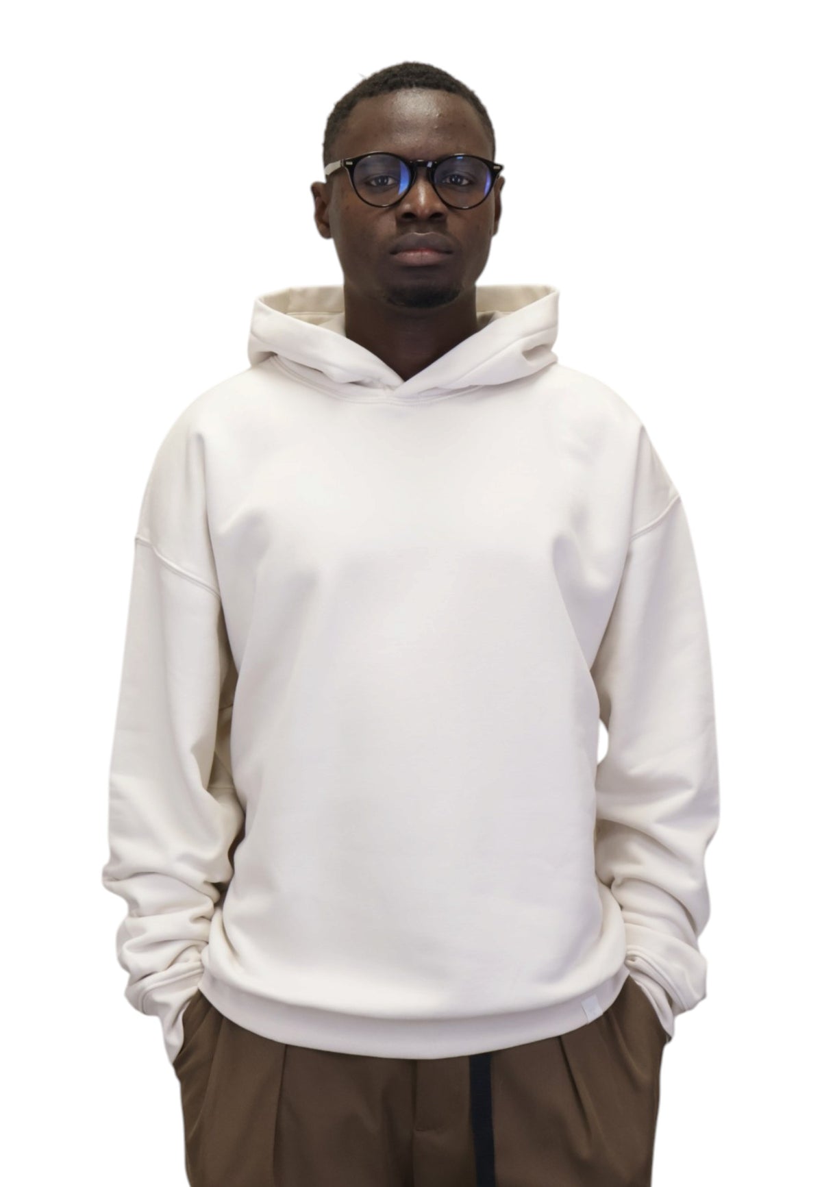 FELPE CON CAPPUCCIO Panna Woc