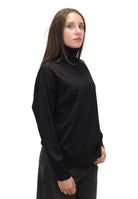 MAGLIE A GIROCOLLO Nero Daniele Fiesoli Collezione N_ø1