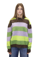 MAGLIE A GIROCOLLO Marrone Daniele Fiesoli Collezione N_ø1