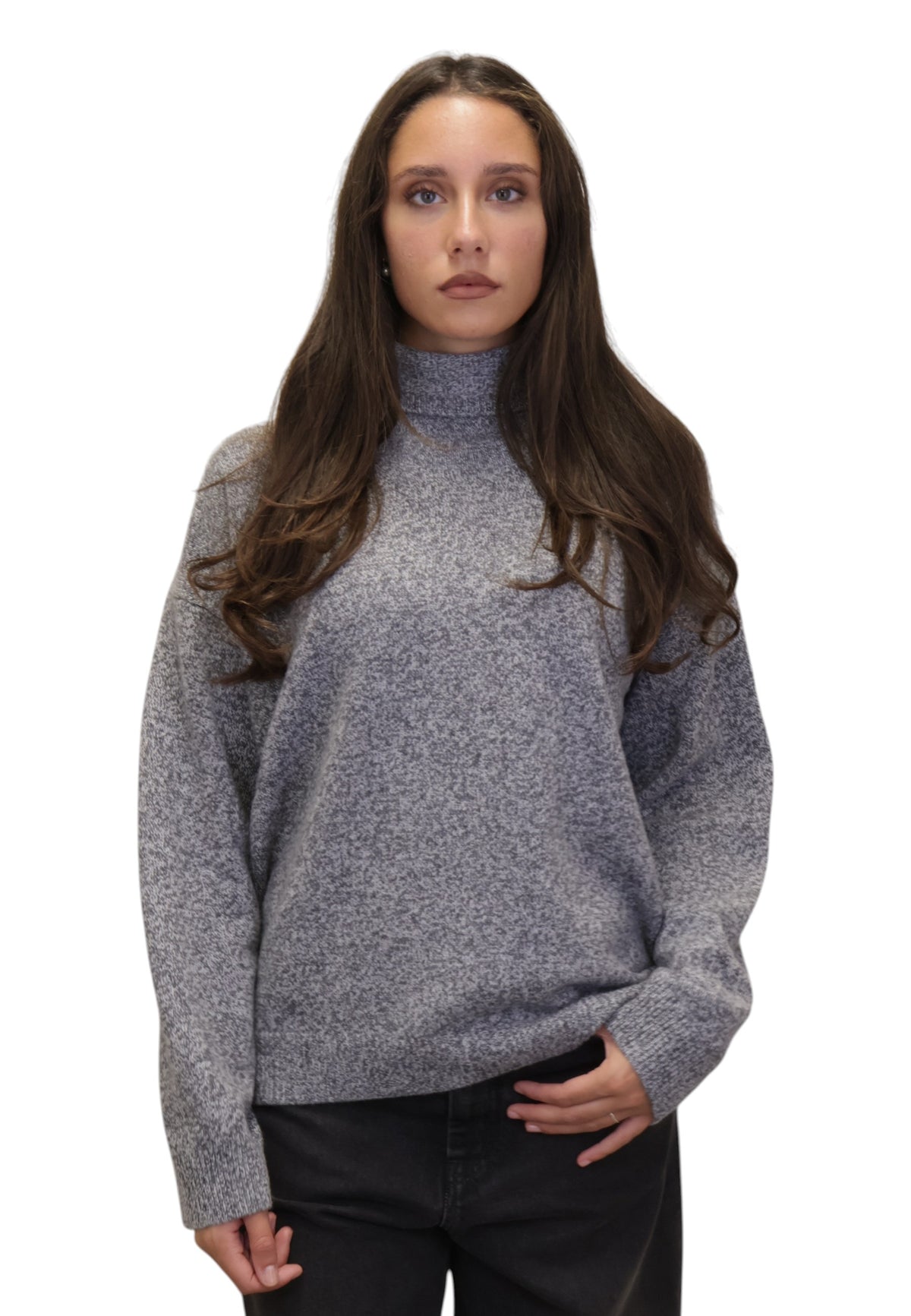 MAGLIE A GIROCOLLO Grigio Daniele Fiesoli Collezione N_ø1