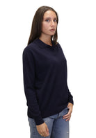 POLO A MANICA LUNGA Blu Daniele Fiesoli Collezione N_ø1