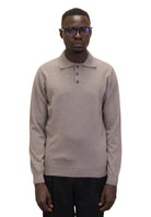 POLO A MANICA LUNGA Beige Della Spiga