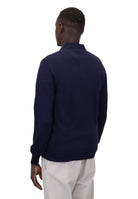 POLO A MANICA LUNGA Blu Della Spiga