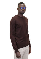 MAGLIE A GIROCOLLO Marrone Della Spiga