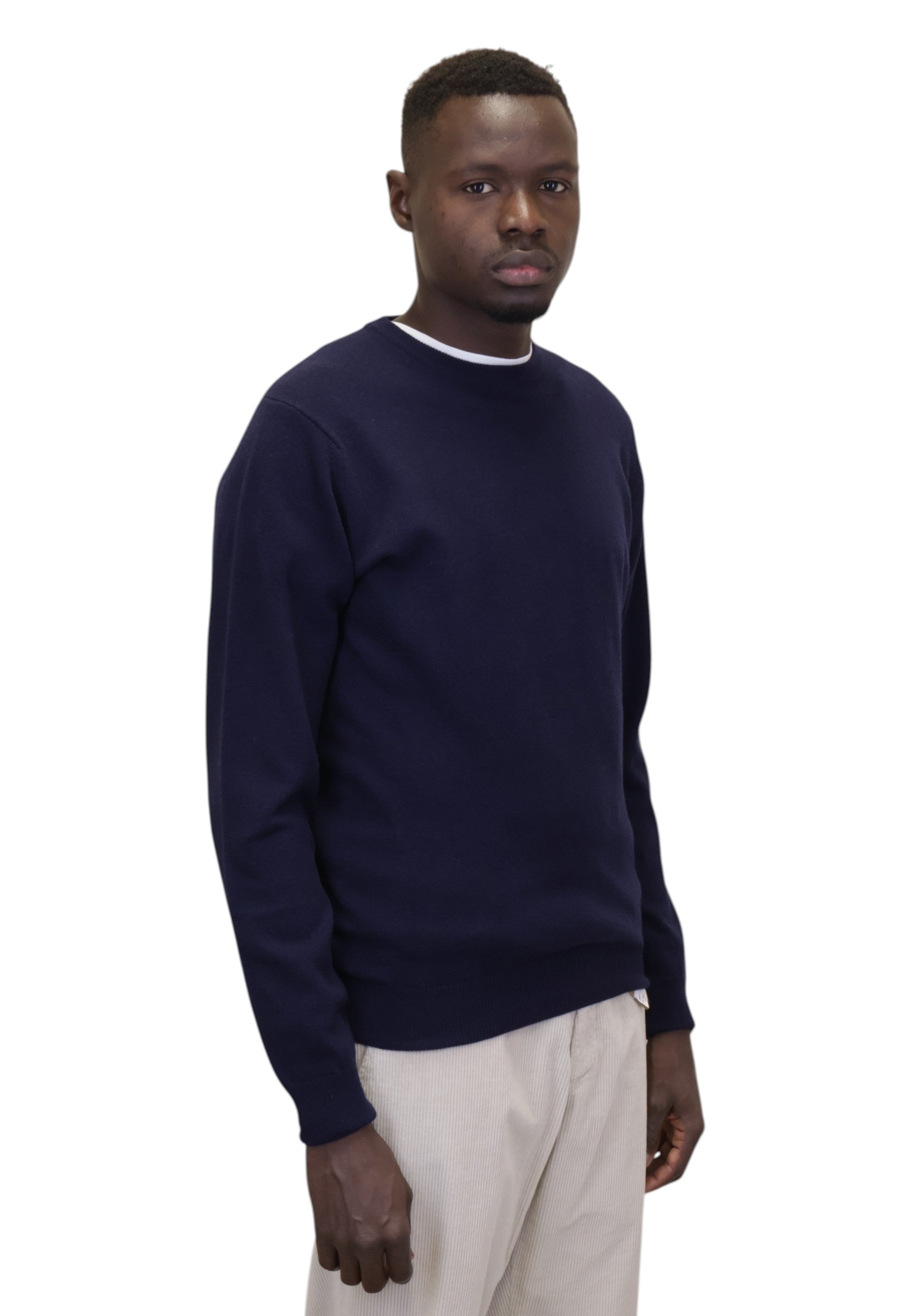 MAGLIE A GIROCOLLO Blu Della Spiga
