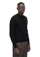 MAGLIE A GIROCOLLO Nero Della Spiga