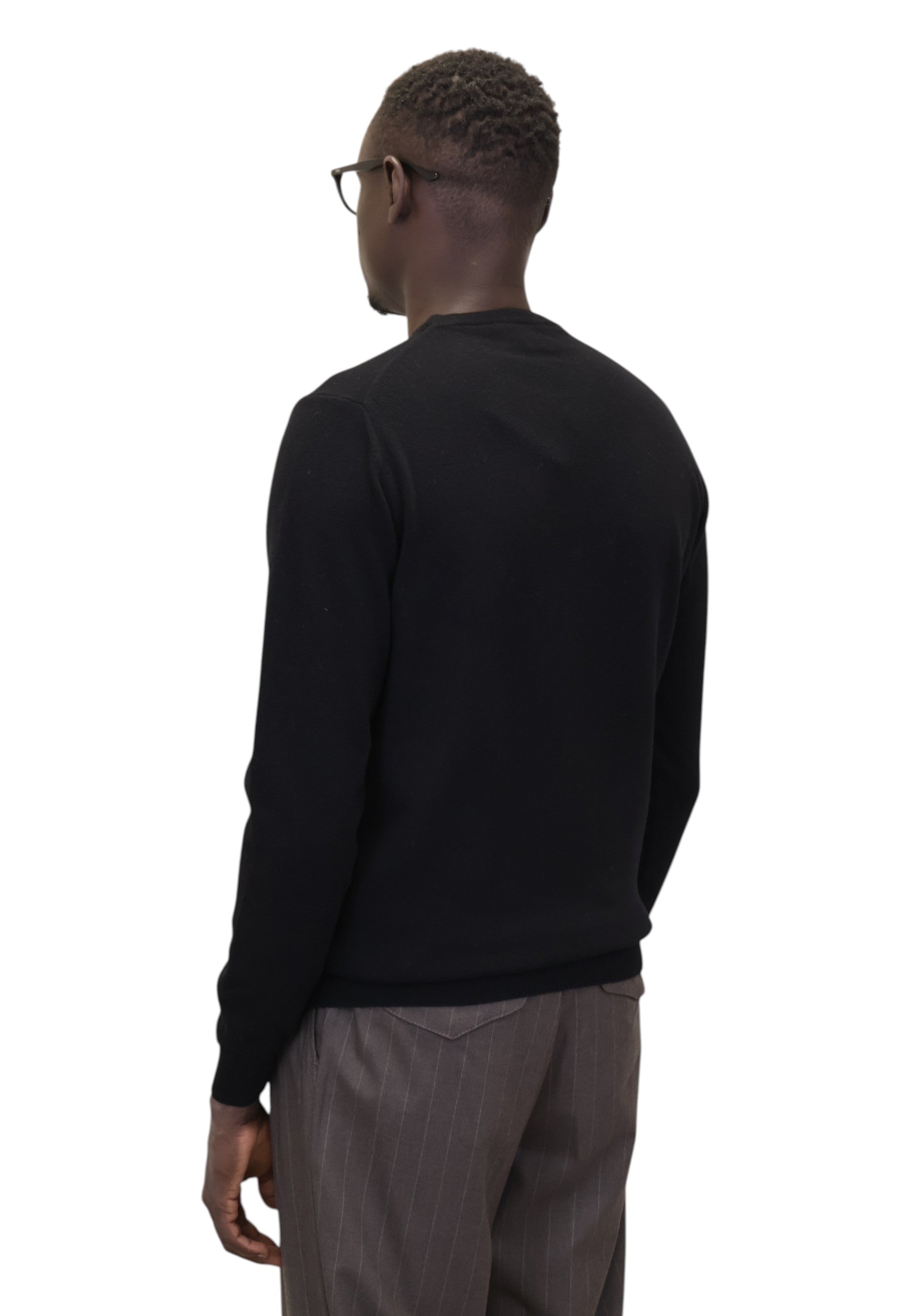 MAGLIE A GIROCOLLO Nero Della Spiga