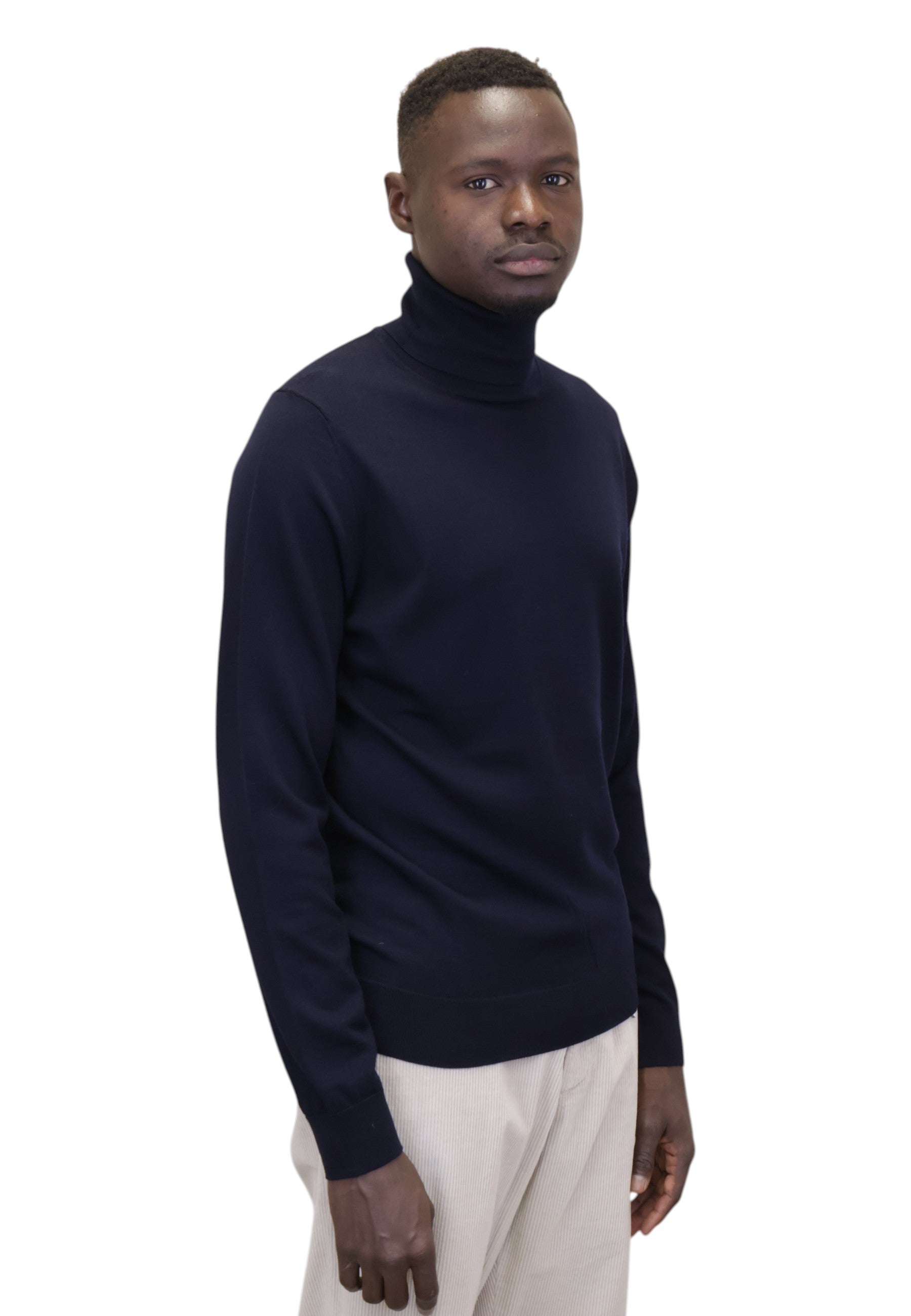 MAGLIE A DOLCEVITA Bleu___ Della Spiga