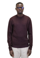 MAGLIE A GIROCOLLO Bordeaux Della Spiga