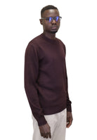 MAGLIE A GIROCOLLO Bordeaux Della Spiga