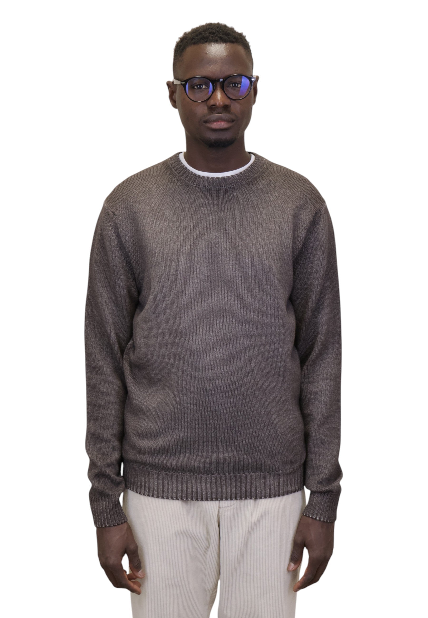 MAGLIE A GIROCOLLO Beige Della Spiga