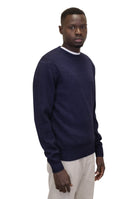 MAGLIE A GIROCOLLO Blu Della Spiga
