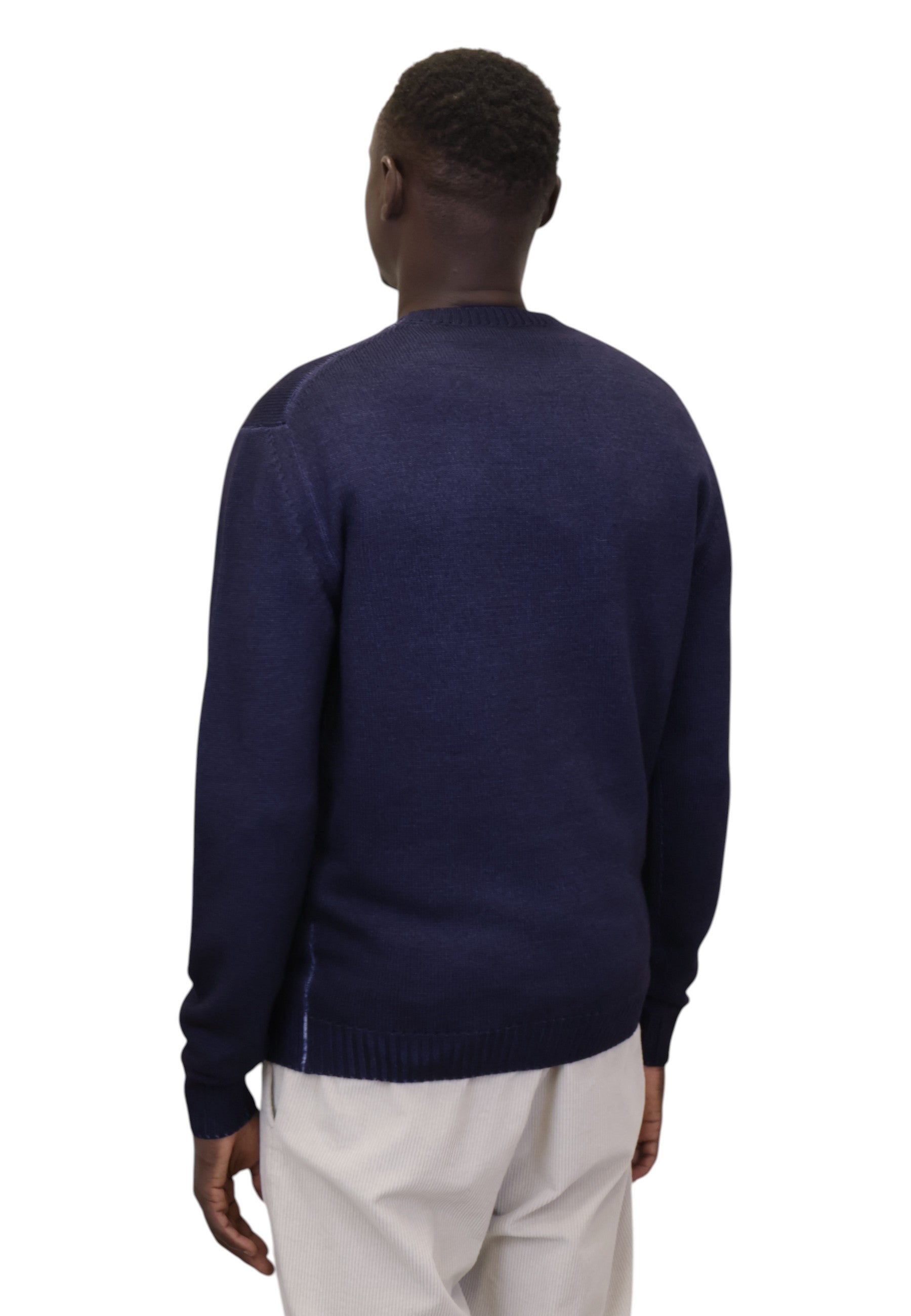 MAGLIE A GIROCOLLO Blu Della Spiga