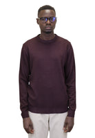 MAGLIE A GIROCOLLO Bordeaux Della Spiga
