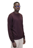 MAGLIE A GIROCOLLO Bordeaux Della Spiga