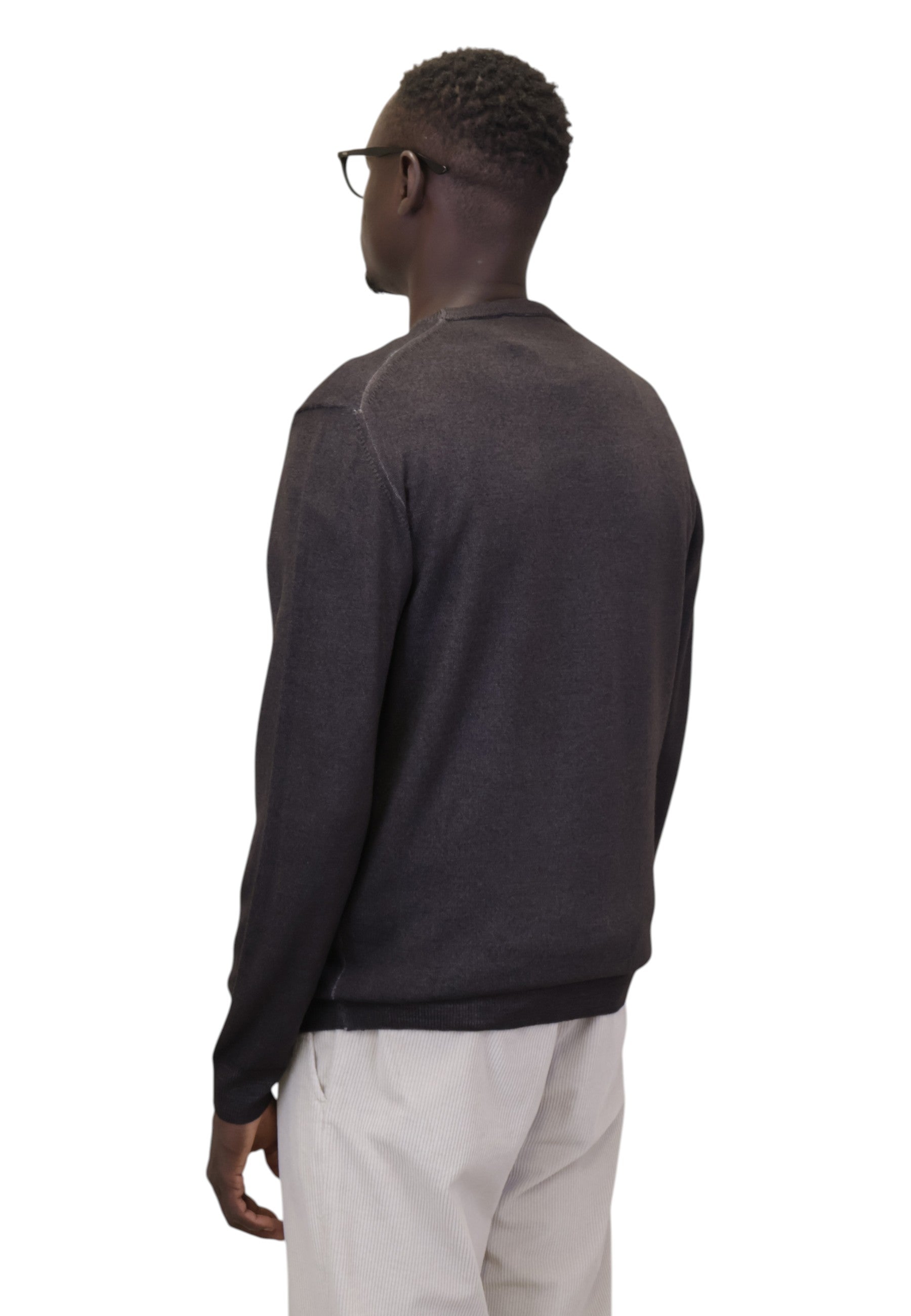 MAGLIE A GIROCOLLO Marrone Della Spiga