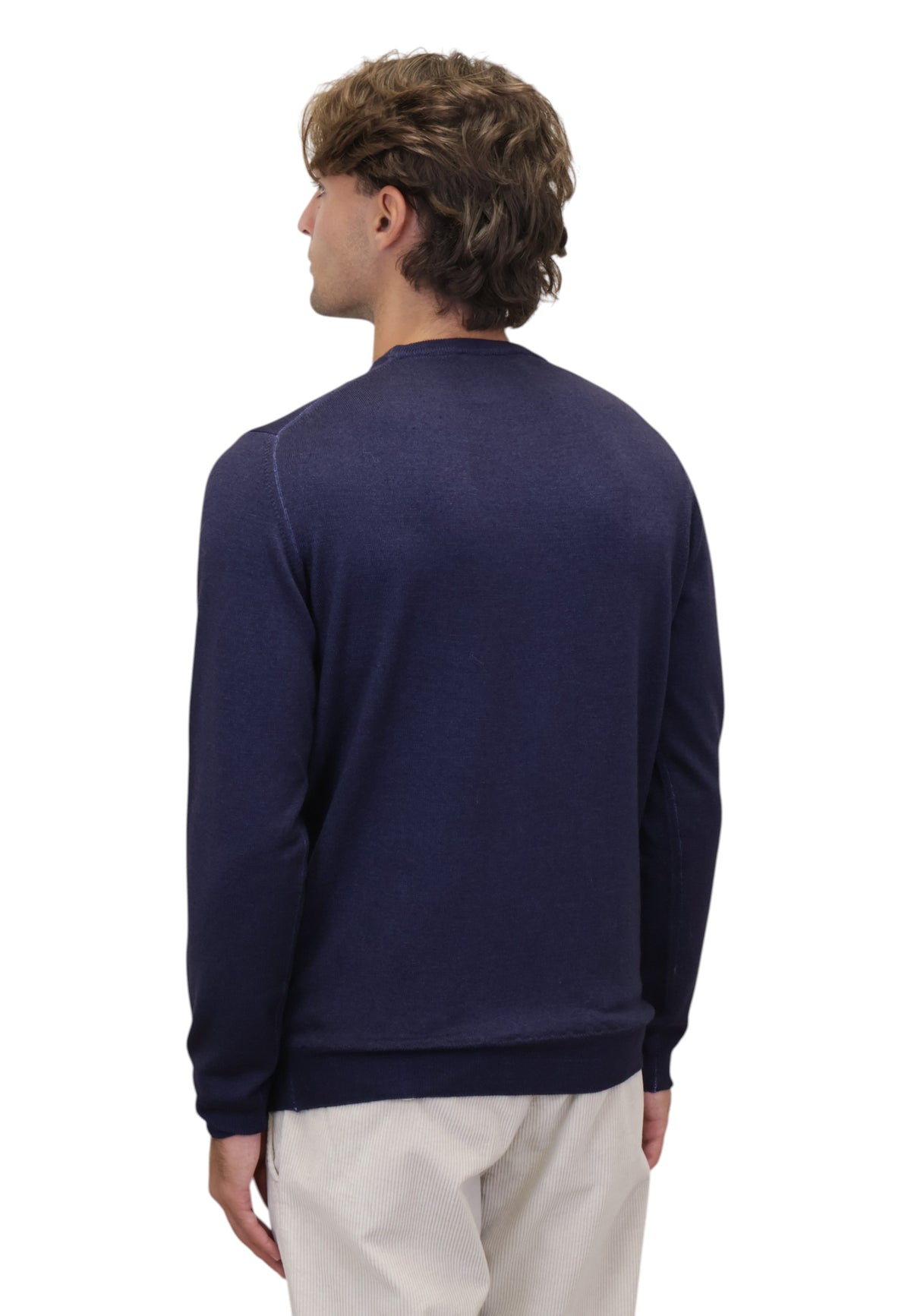 MAGLIE A GIROCOLLO Blu Della Spiga