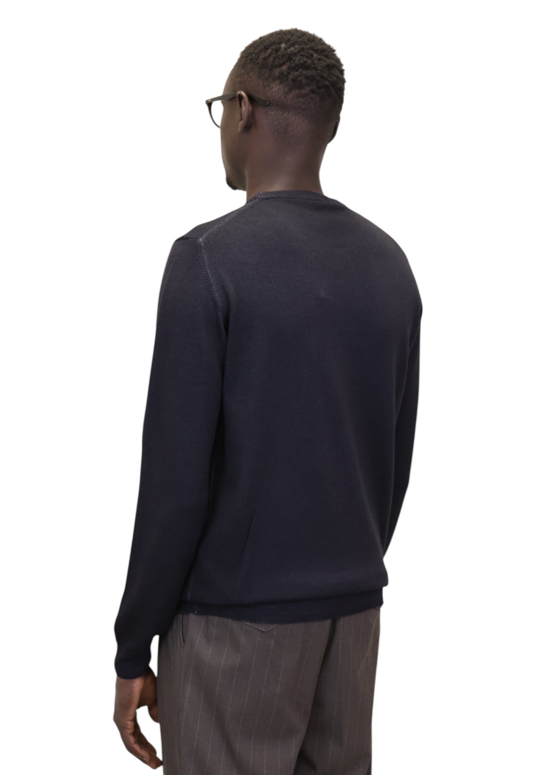 MAGLIE A GIROCOLLO Nero Della Spiga