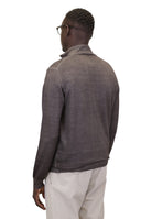 MAGLIE CON ZIP Marrone Della Spiga