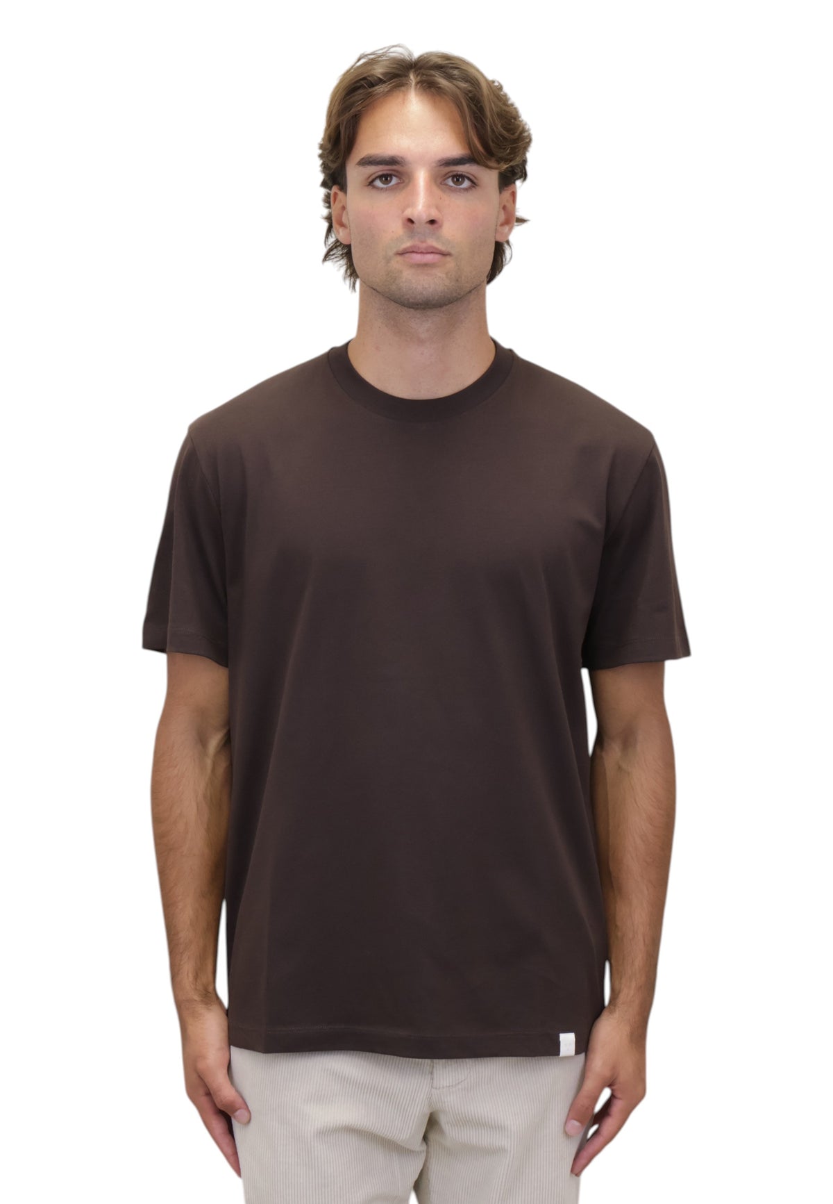 T-SHIRT Marrone Woc