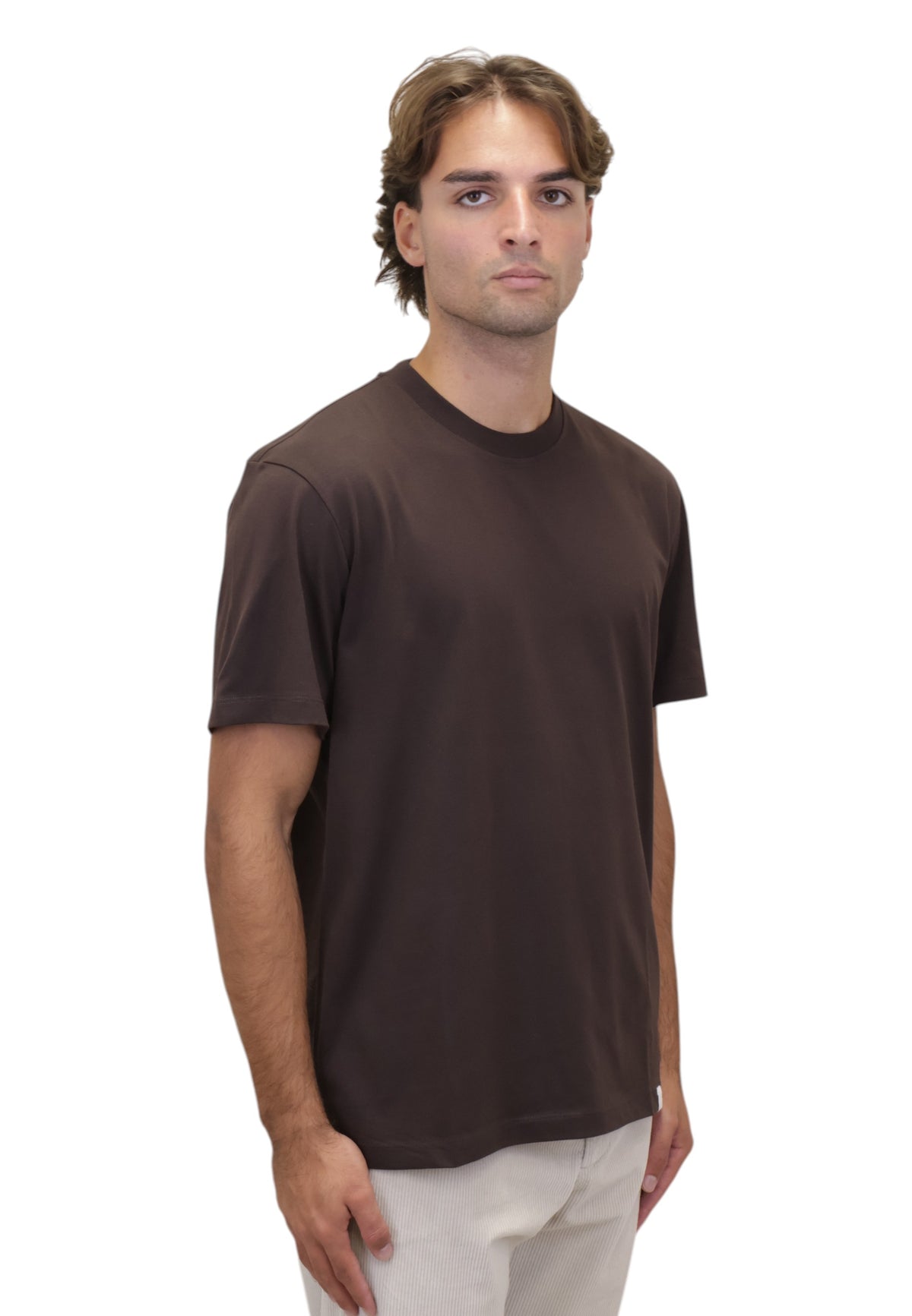 T-SHIRT Marrone Woc