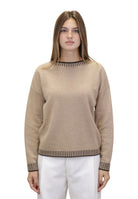 MAGLIE A GIROCOLLO Beige Hekla & Co