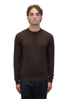 MAGLIE A GIROCOLLO Marrone Della Spiga