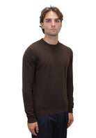 MAGLIE A GIROCOLLO Marrone Della Spiga