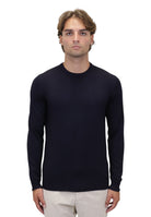 MAGLIE A GIROCOLLO Blu Della Spiga