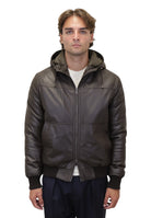 GIUBBOTTI IN PELLE Marrone Volfagli