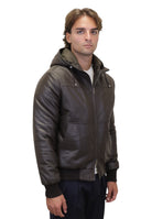 GIUBBOTTI IN PELLE Marrone Volfagli