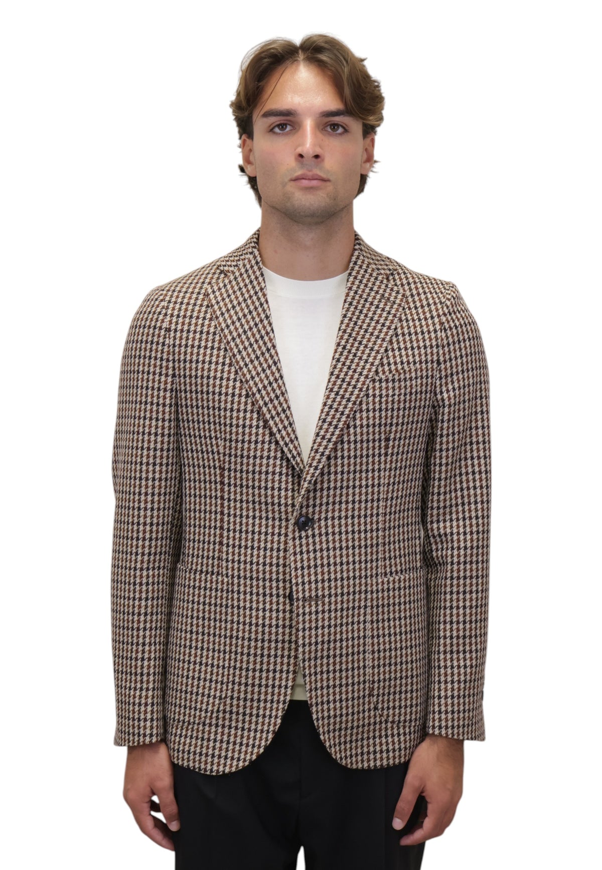 BLAZER MONOPETTO Beige Bollani Napoli