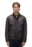 GIUBBOTTI IN PELLE Marrone Authority