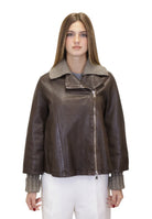 GIACCHE IN PELLE Marrone The Jackie